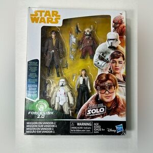 Star Wars - Solo - Force Link 2.0 Mission on Vandor-1 Action Figure Set - BNIB